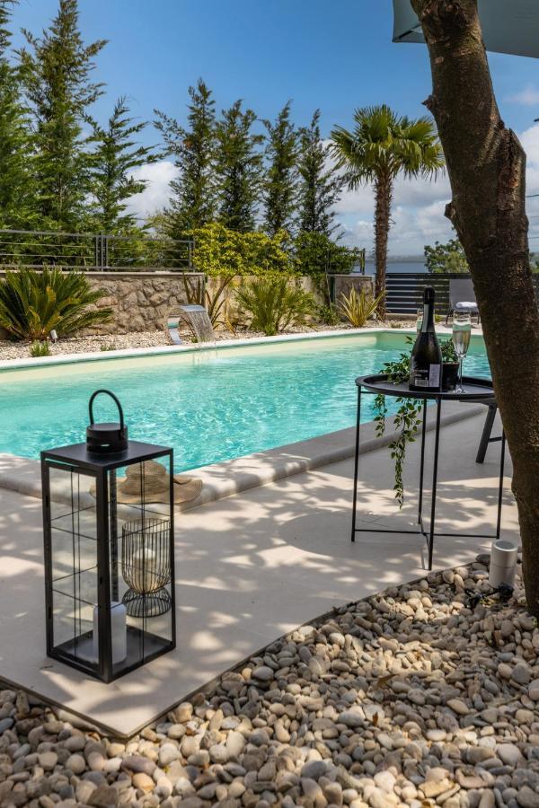 Villa Adriatic, Apartment Rebecca With Heated Swimming Pool, Sew View, Childrens Playground Ičići Exteriér fotografie