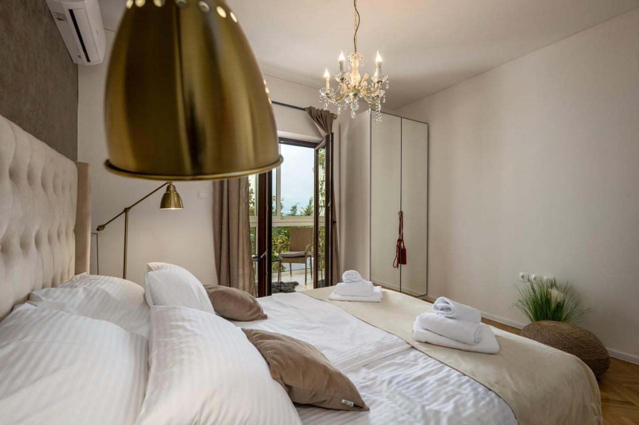 Villa Adriatic, Apartment Rebecca With Heated Swimming Pool, Sew View, Childrens Playground Ičići Exteriér fotografie